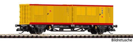 PIKO 47729 - TT - Containertragwagen, PIKO Rail Service, Ep. VI